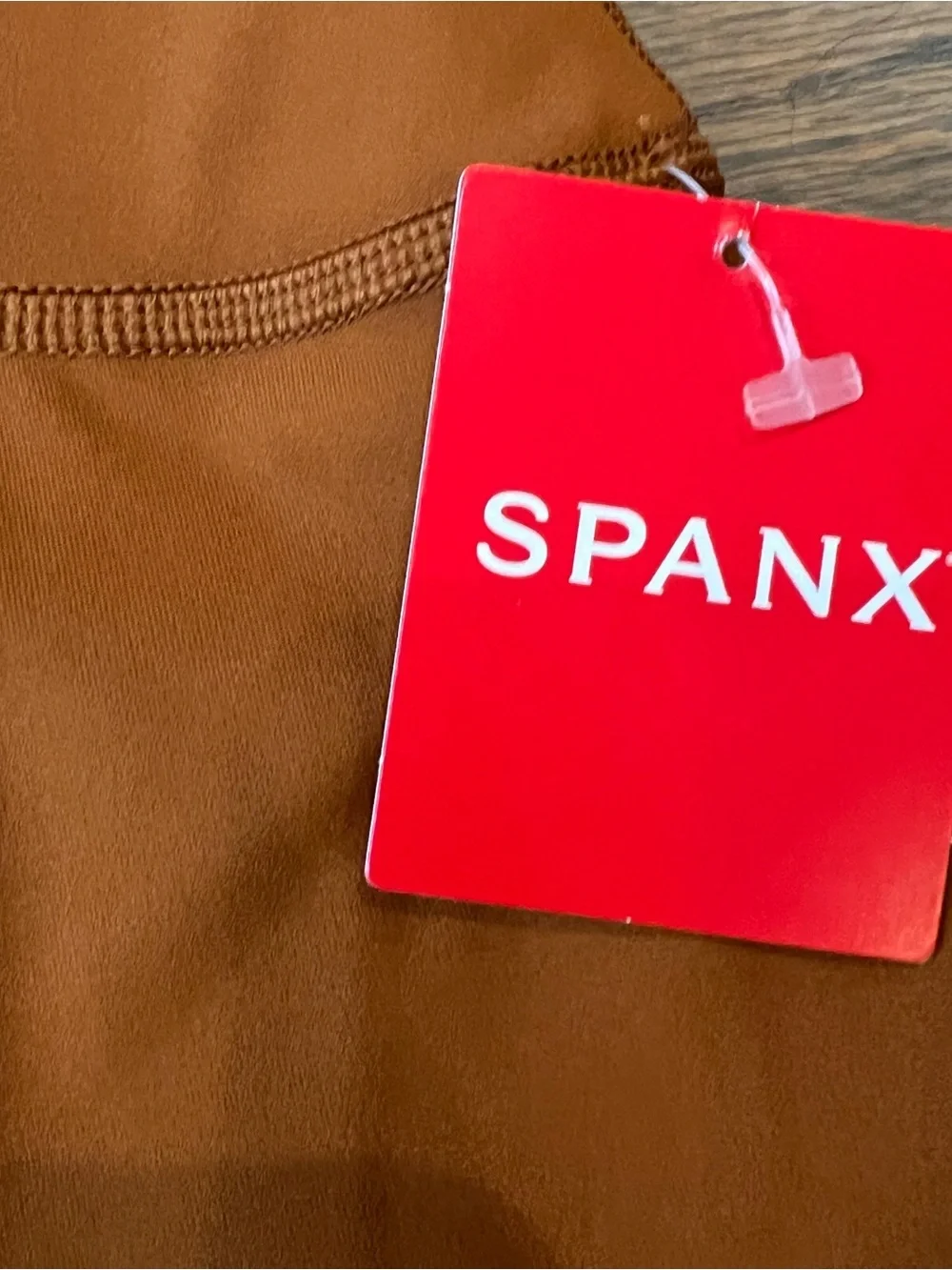 Spanx Leggings Booty Boost 7/8 Length Butterscotch Medium NWT Athleisure